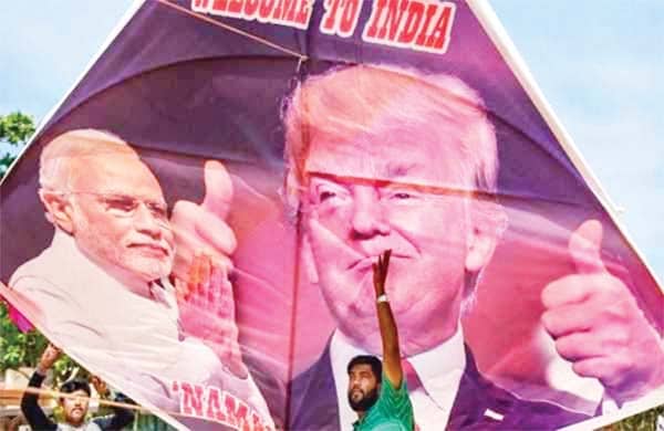 Trump 2 day visit to India from today-1-3