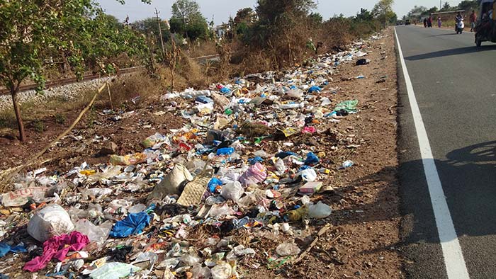The number of garbage's at Srirampura