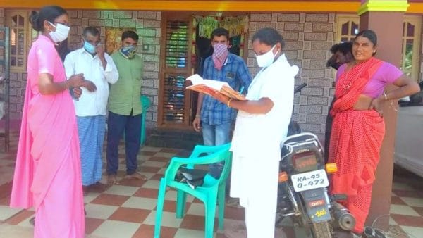 A house-to-house survey task in Hunsur