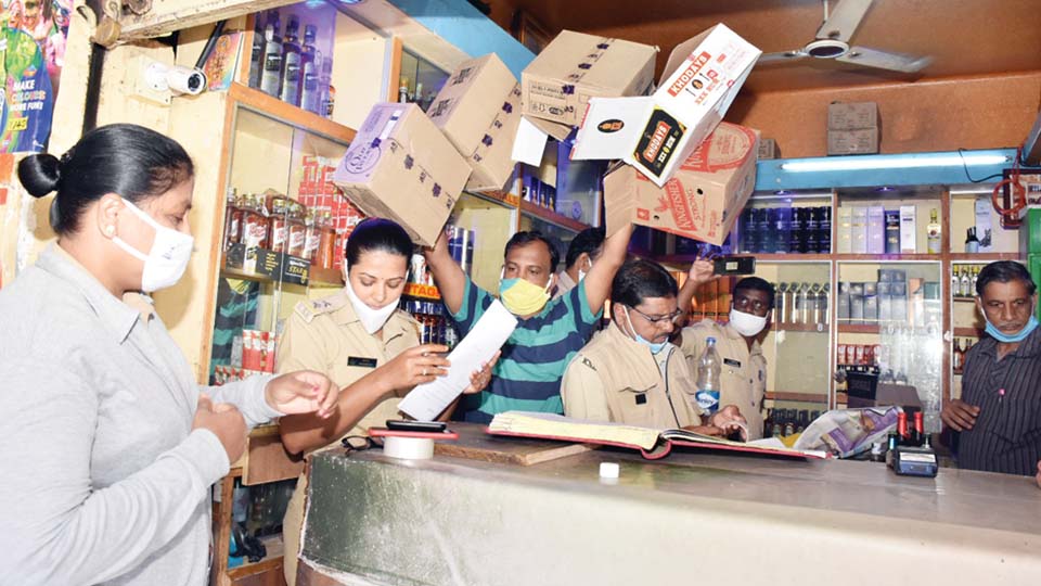 ಇಂದಿನಿಂದ ವೈನ್‍ಶಾಪ್, ಎಂಎಸ್‍ಐಎಲ್ ಶಾಪ್‍ನಲ್ಲಿ ಮದ್ಯ ಮಾರಾಟ