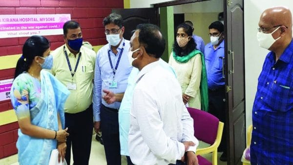 3 lakhs in 15 days in Mysore Vaccine: DC Rohini Sindhuri