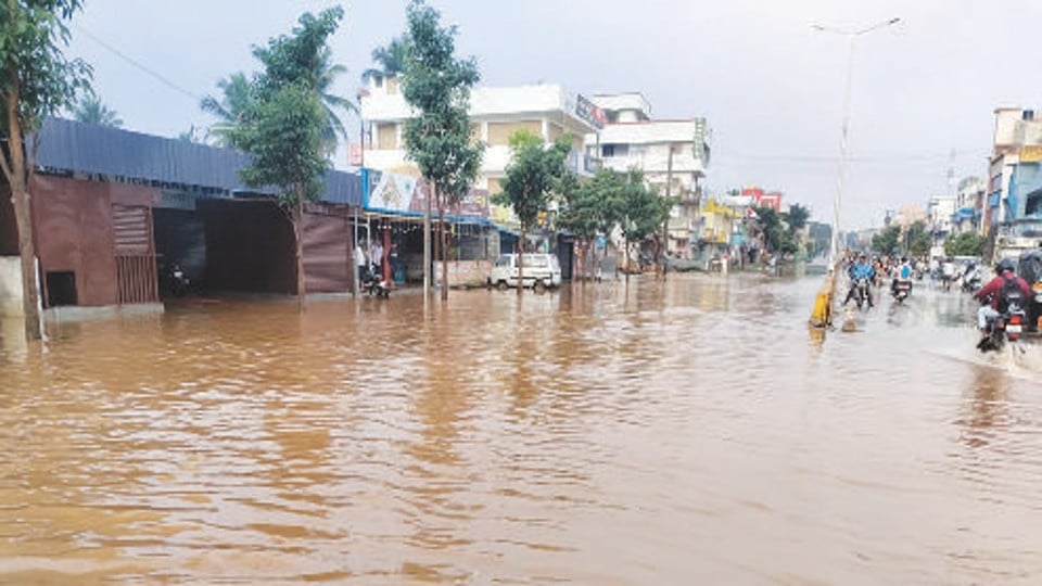 Heavy rains across Cha. Nagar district